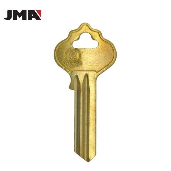 Jma JMA: IN33 Key Blank For Ilco - Brass JMA-ILC-2DE - main